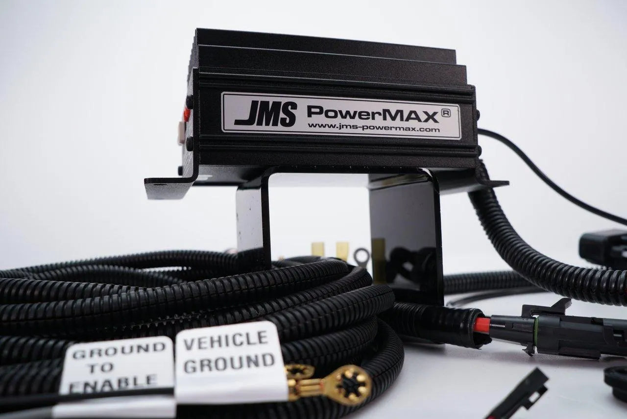 JMS FUELMAX - TRACKHAWK/ Hellcat Durango FUEL PUMP VOLTAGE BOOSTER V2 - PLUG AND PLAY DUAL OUTPUT - P2020PPD18