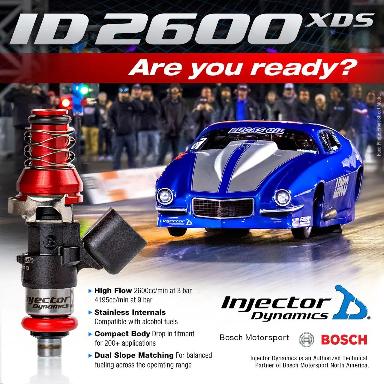 Injector Dynamics 2600cc injector set 6.2L Trackhawk