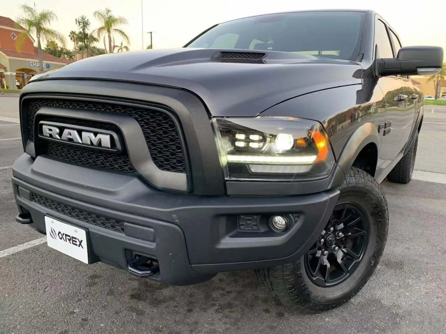 AlphaRex 09-18 Ram Truck PRO-Series (5th Gen 2500 Style) Projector Headlights Black