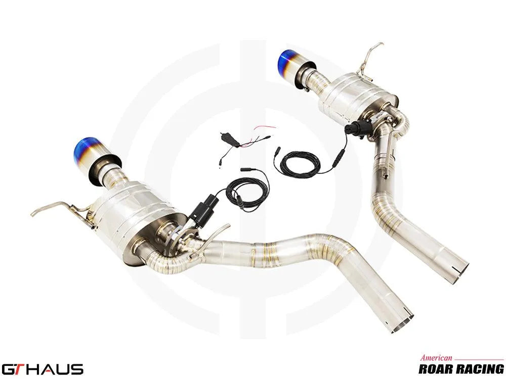 Gt Haus Titanium Valved Cat Back (Jeep SRT WK2) 2012-2021