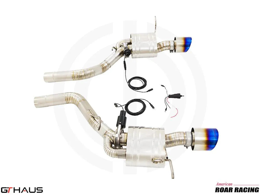 Gt Haus Titanium Valved Cat Back (Jeep SRT WK2) 2012-2021