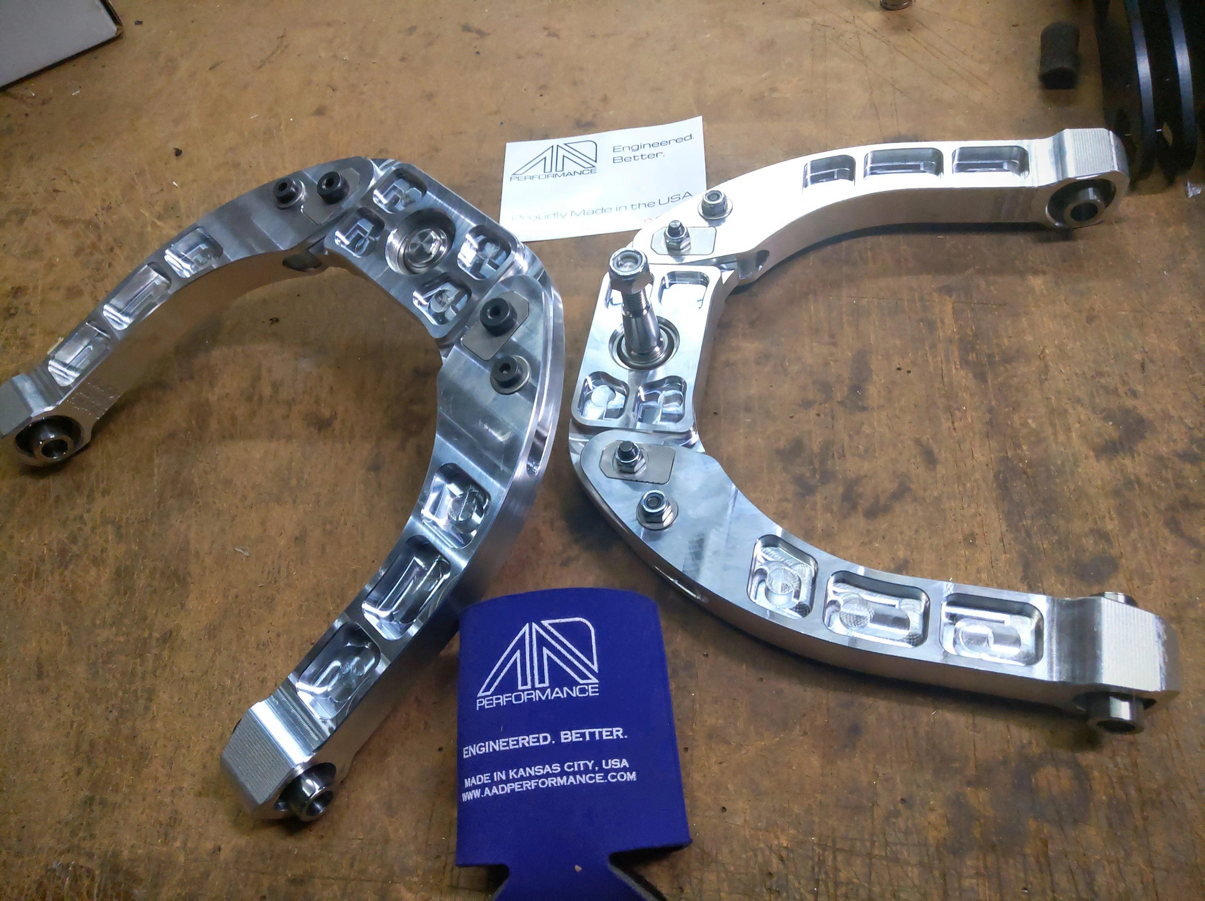AAD Jeep WK1 Billet Adjustable Front Upper Control Arms