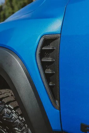 ANDERSON COMPOSITES 2021-2024 RAM TRX TYPE-OE CARBON FIBER FENDER VENTS (PAIR)
