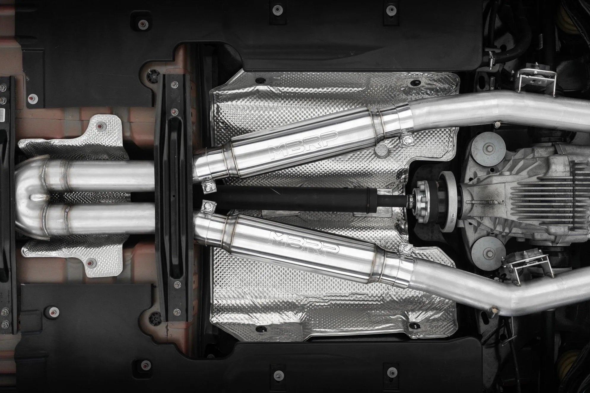 MBRP Race Profile Exhaust System for 2015-2023 Dodge Charger 3" Cat-Back, Dual Rear with 5" Tips