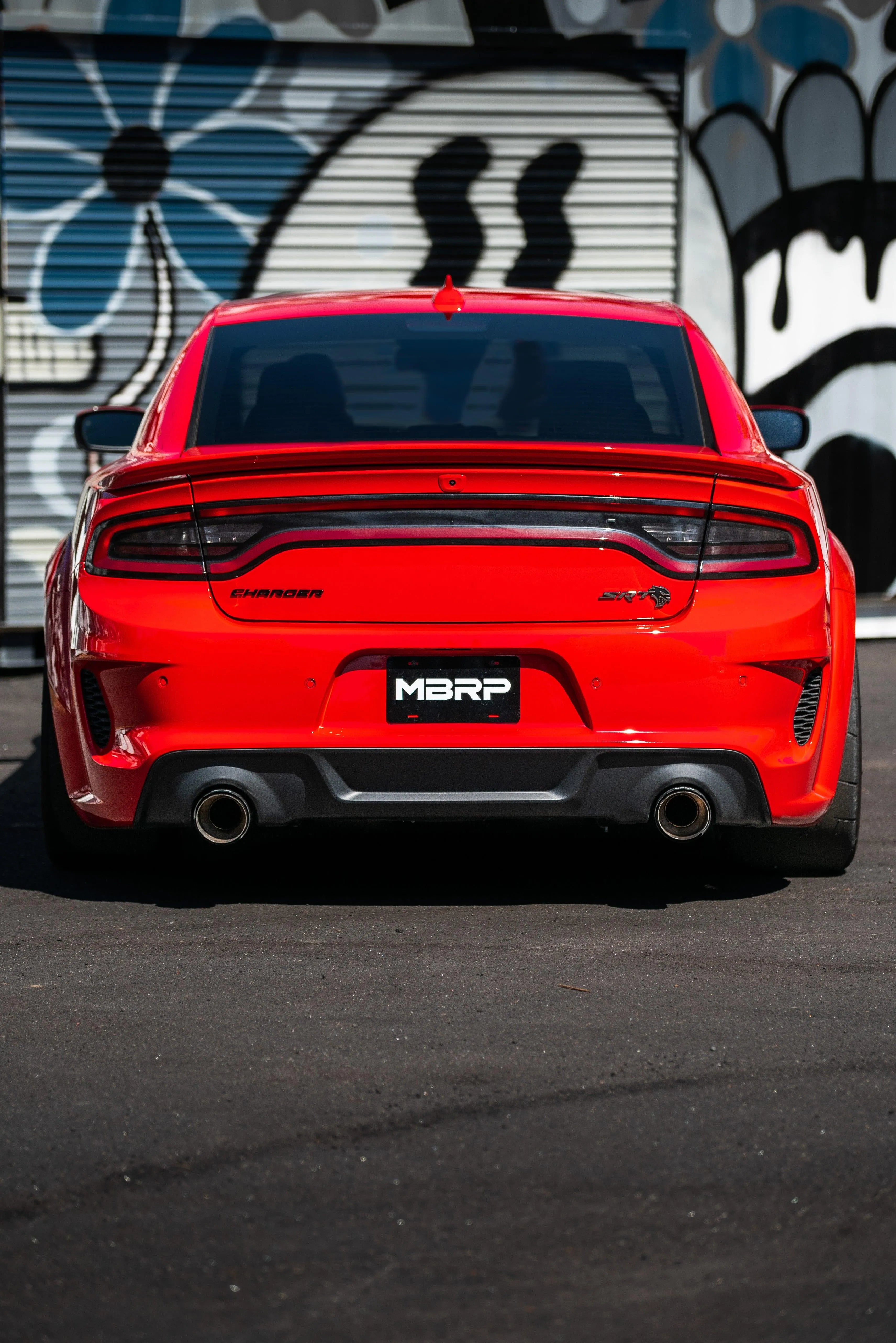 MBRP Street Profile Exhaust System for 2015-2023 Dodge Charger 3" Cat-Back, Dual Rear with 5" Tips