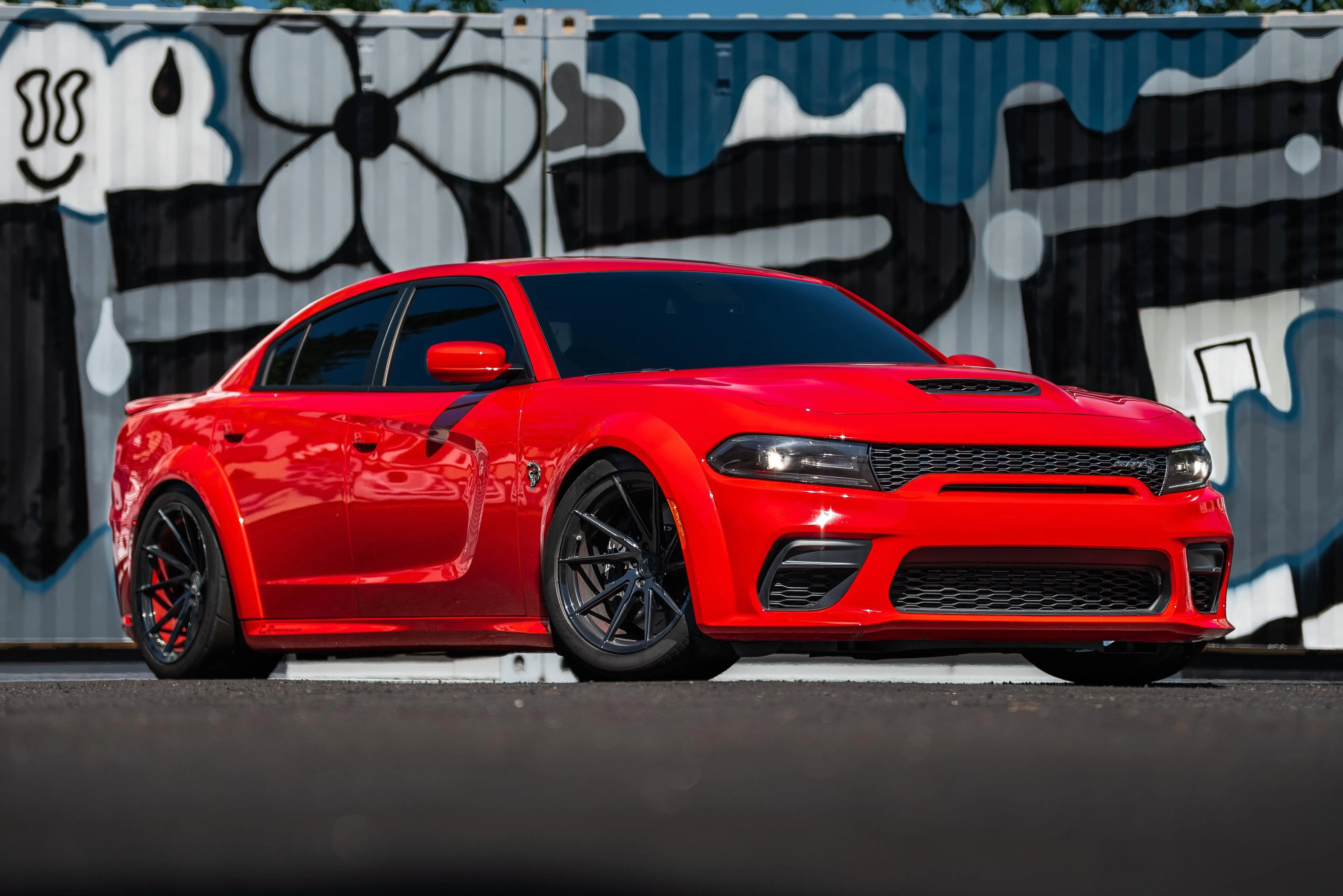 MBRP Race Profile Exhaust System for 2015-2023 Dodge Charger 3" Cat-Back, Dual Rear with 5" Tips