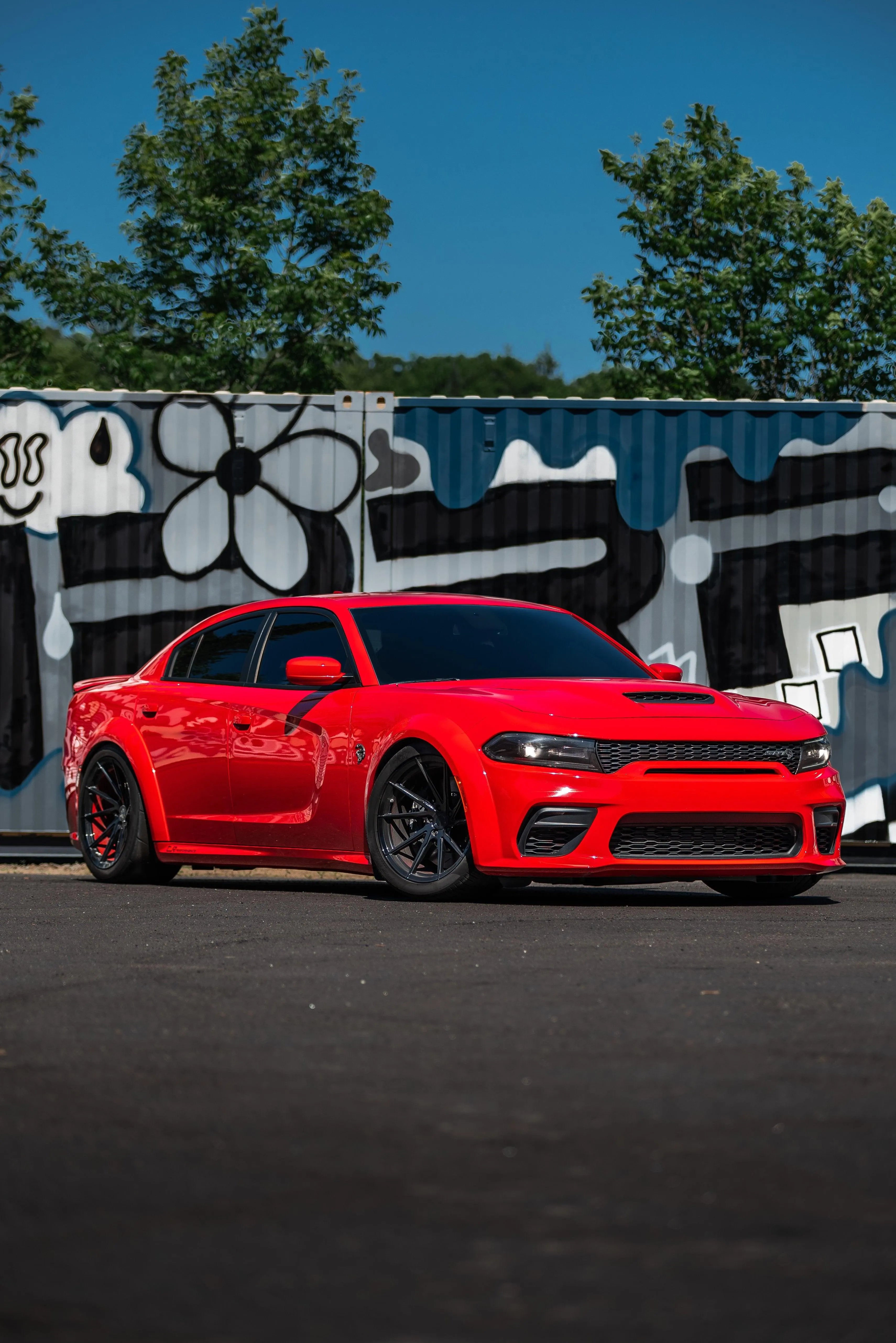 MBRP Race Profile Exhaust System for 2015-2023 Dodge Charger 3" Cat-Back, Dual Rear with 5" Tips