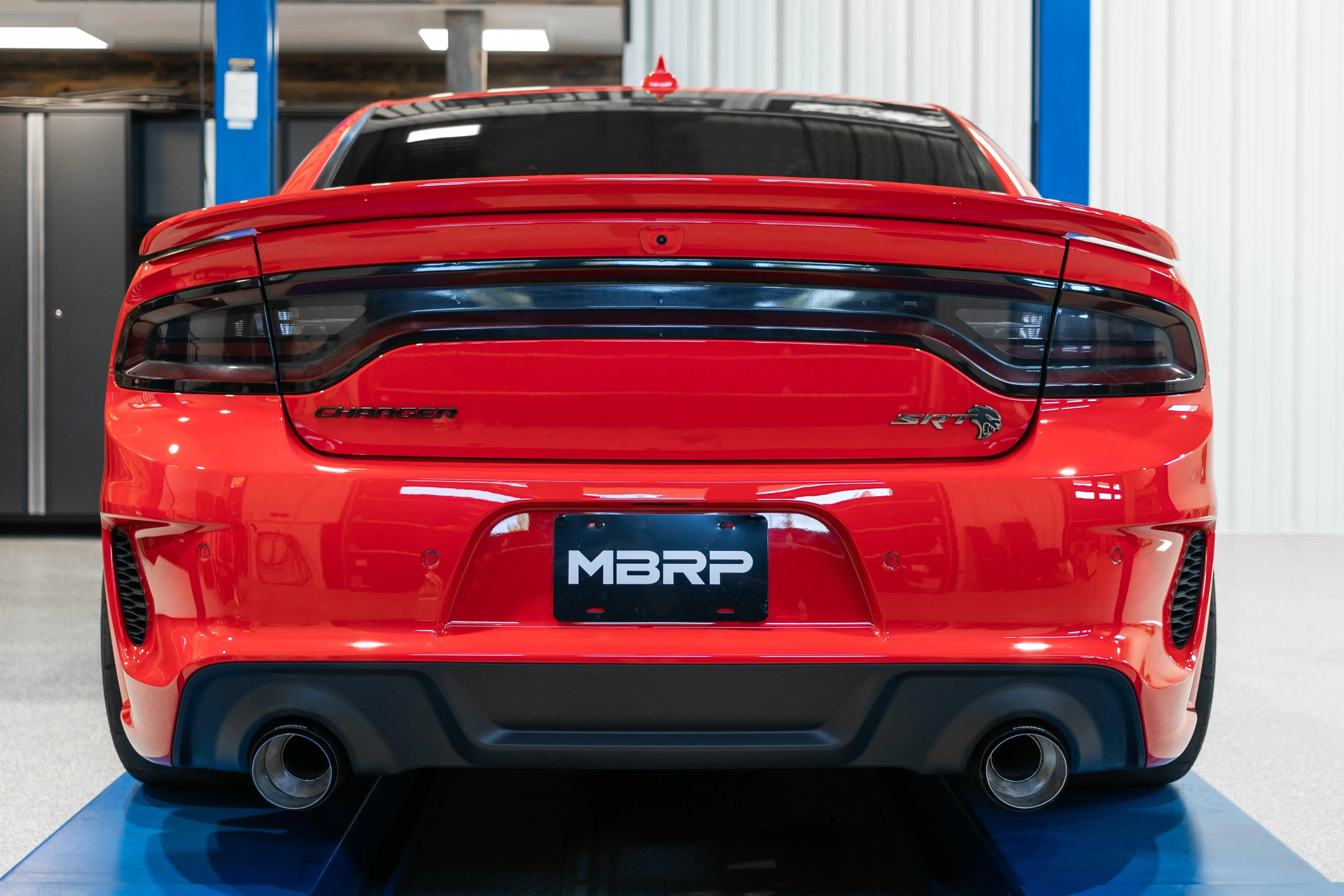 MBRP Street Profile Exhaust System for 2015-2023 Dodge Charger 3" Cat-Back, Dual Rear with 5" Tips