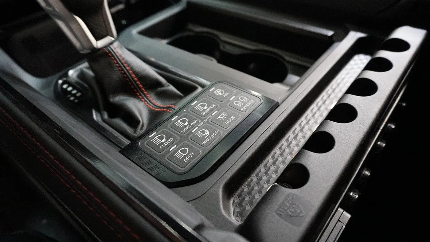 '21-Current Ram 1500 TRX SDHQ Built Billet Switch-Pros SP-9100 Keypad Mount