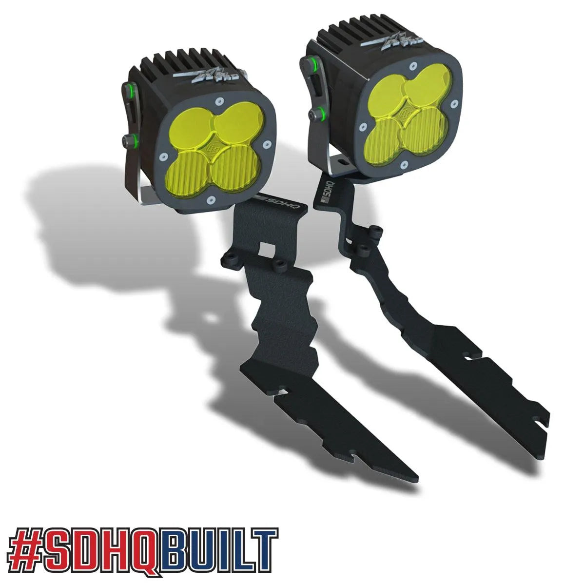 '21-26 Ram 1500, RHO, TRX SDHQ Built A-Pillar Light Mounts