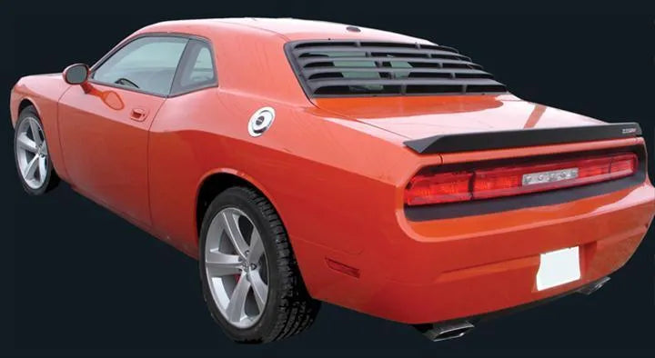 SRacing Rear Window Louver 09-23 Dodge Challenger