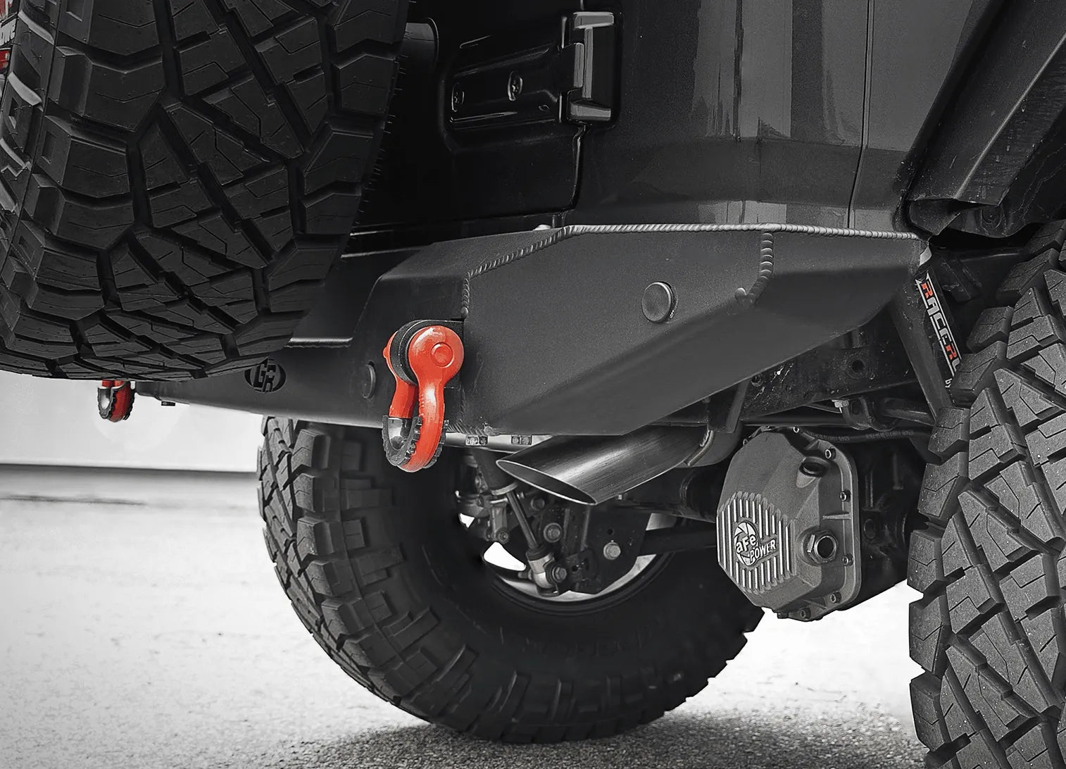 aFe Power MACH Force-Xp Hi-Tuck 3" 409 Stainless Steel Cat-Back Exhaust System Jeep JL I4-2.0L (t) (2/4 Door)