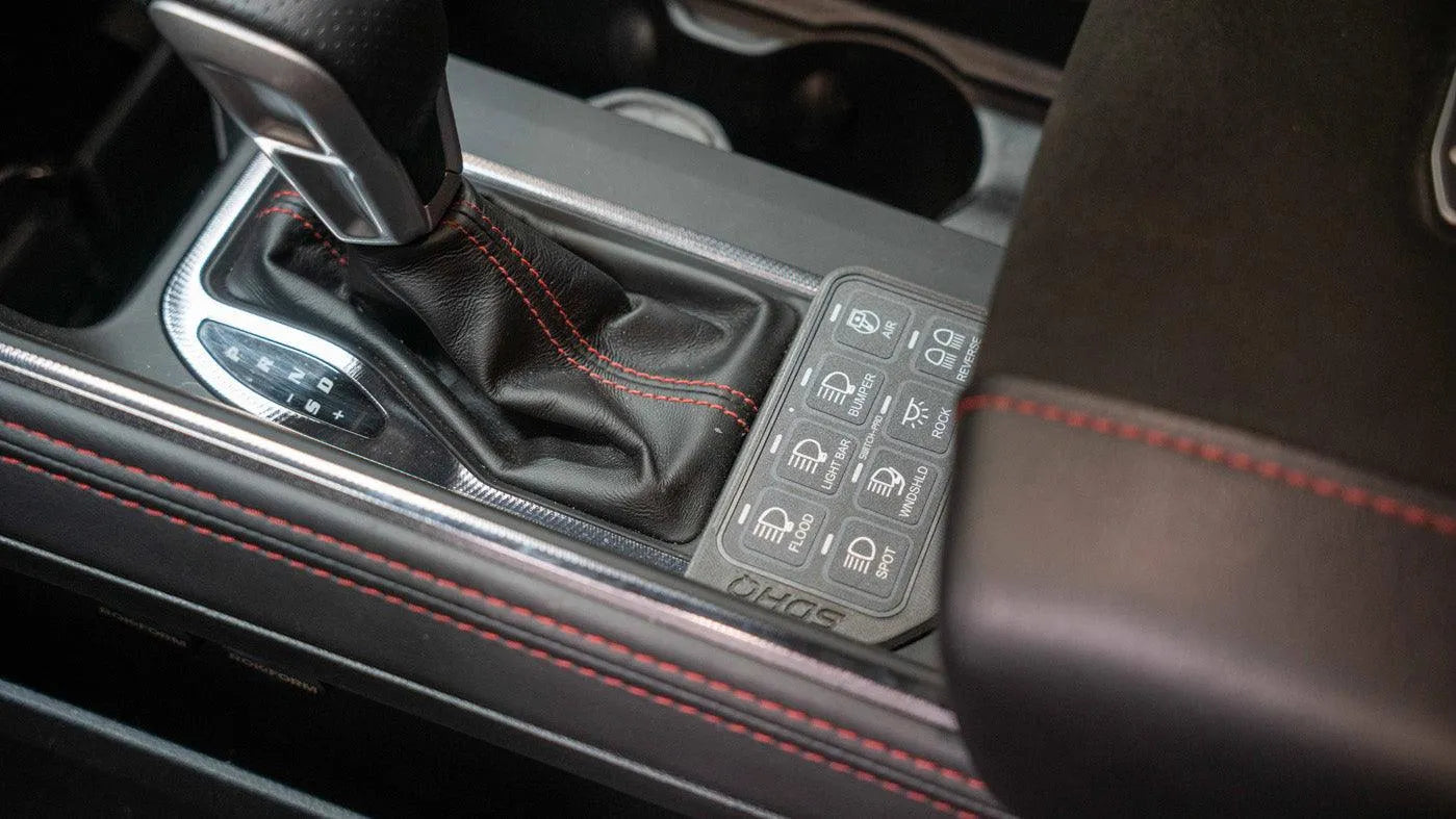 '21-Current Ram 1500 TRX SDHQ Built Billet Switch-Pros SP-9100 Keypad Mount