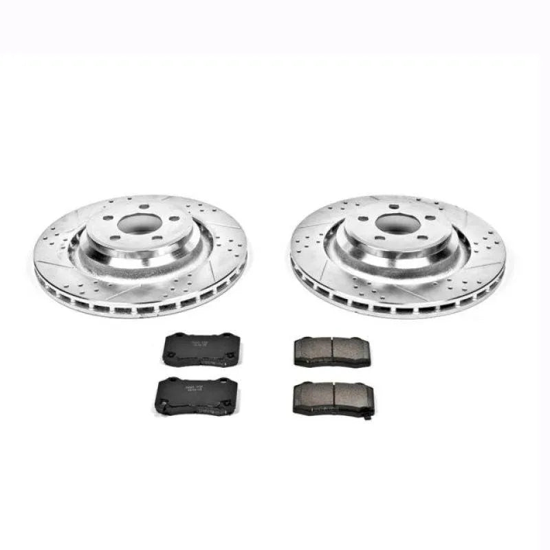 PowerStop 2005-2023 Dodge 300/Charger/Challenger Rear Z23 Evolution Sport Brake Kit(W 4 Piston)