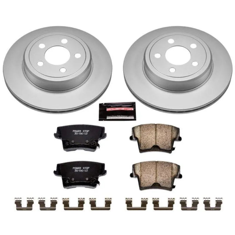 PowerStop 05-23 Chrysler 300/Charger/Challenger Rear Z17 Evolution Geomet Coated Brake Kit