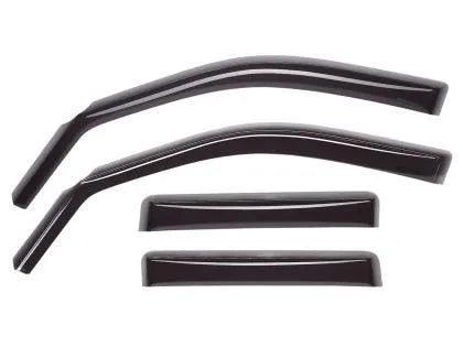 WeatherTech 19-26 RAM 1500 / TRX / RHO Crew Cab Front and Rear Side Window Deflectors - Dark Smoke
