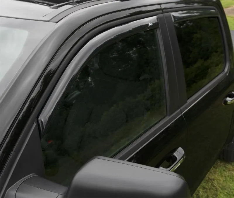 AVS 2019-2025 RAM 1500 / TRX / RHO Crew Cab Ventvisor In-Channel Window Deflectors - 4pc - Smoke