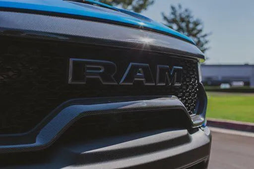 ANDERSON COMPOSITES 2021-2024 RAM TRX CARBON FIBER FRONT GRILLE TRIM - LOWER