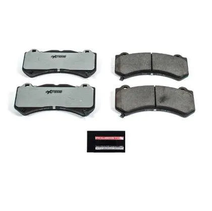 PowerStop Z26 Evolution Front & Rear Carbon-Fiber Ceramic Brake Pads Jeep Grand Cherokee SRT or Trackhawk & Durango SRT / Hellcat