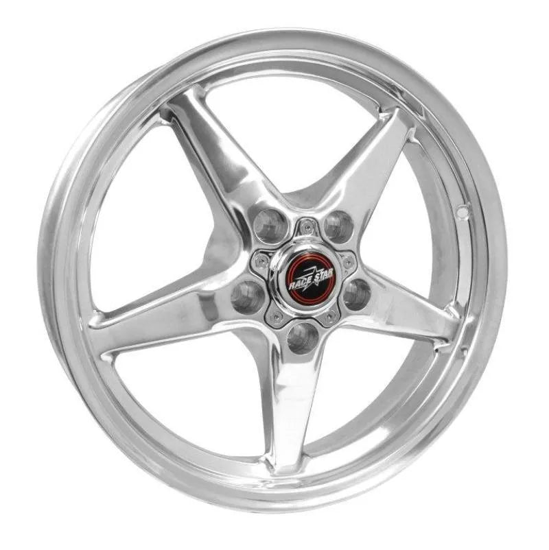 Race Star 92 Drag Star Bracket Racer Polished Wheel