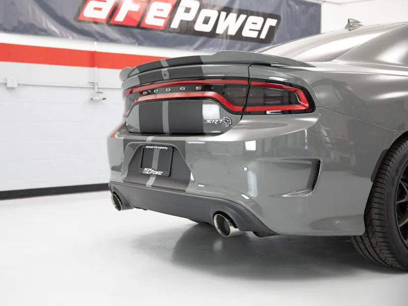 aFe MACH Force-Xp 4-1/2" OE Replacement Exhaust Tips (Polished Tips) Dodge Charger 2015-2023