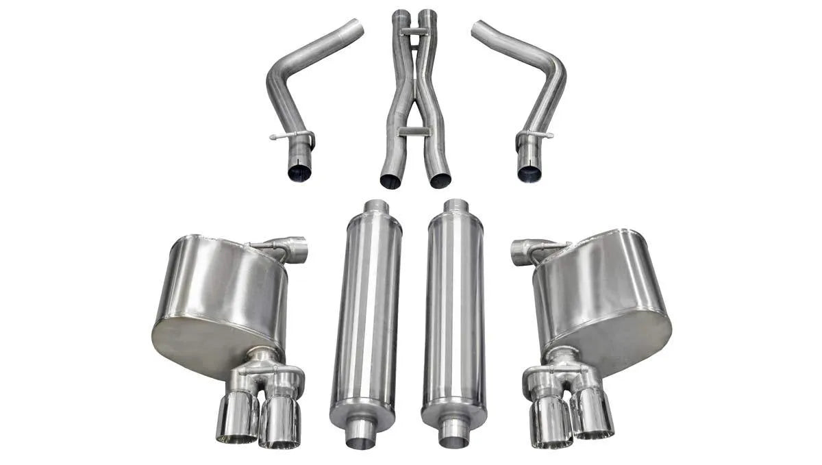 CORSA EXHAUST XTREME DODGE CHARGER 5.7L HEMI; 2011-2014