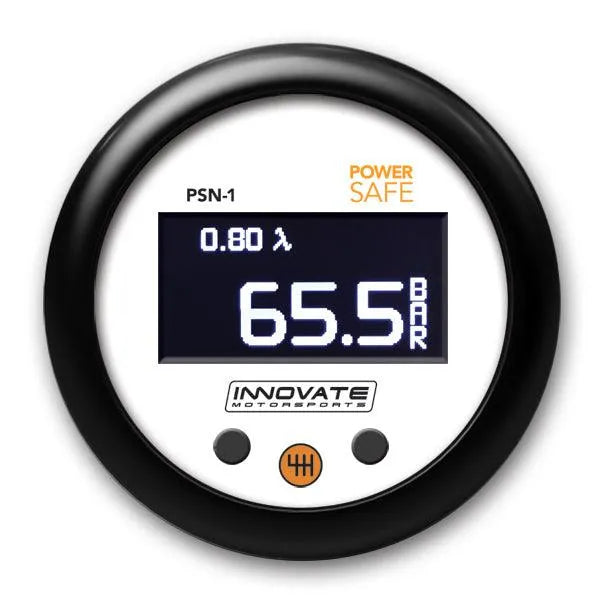 Innovate PSN-1 PowerSafe Nitrous Bottle Pressure / Wideband O2 Gauge Kit