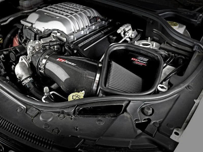 aFe Track Series Carbon Fiber Intake - 2018-2021 Jeep Grand Cherokee Trackhawk