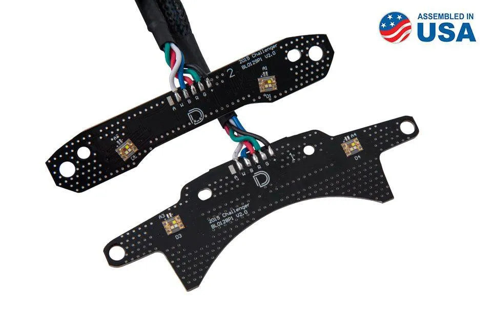 DIODE DYNAMICS 2015-2023 Dodge Challenger Multicolor LED Boards