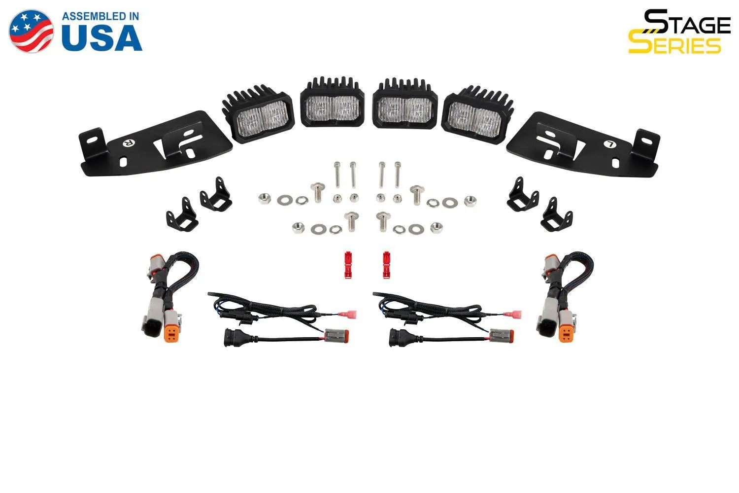 Diode Dynamics Stage Series Fog Pocket Kit for 2019-2024 Ram 1500