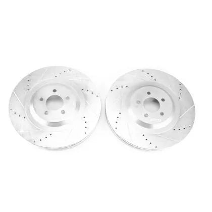 PowerStop 15-19 Dodge Challenger/Charger Hellcat Front Evolution Drilled & Slotted Rotors - Pair