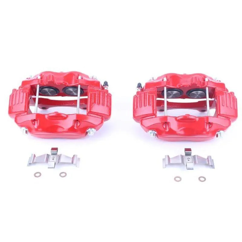 Power Stop 2006- 2022 Dodge Charger / Challenger / 300 SRT 4 Piston Brembo Calipers