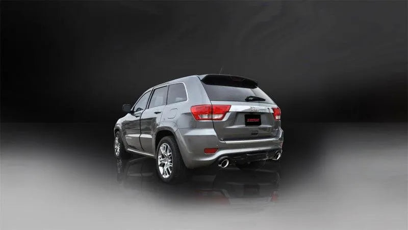 Corsa 12-20 Jeep Grand Cherokee 6.4L V8 Polished Sport Cat-Back Exhaust