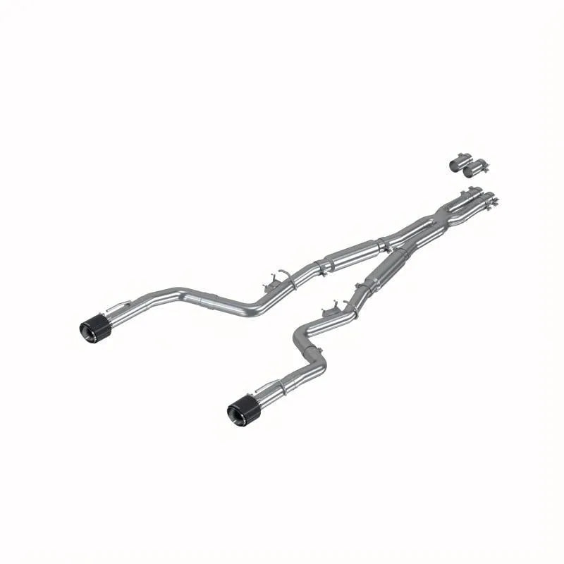MBRP Race Profile Exhaust System for 2015-2023 Dodge Charger 3" Cat-Back, Dual Rear with 5" Tips