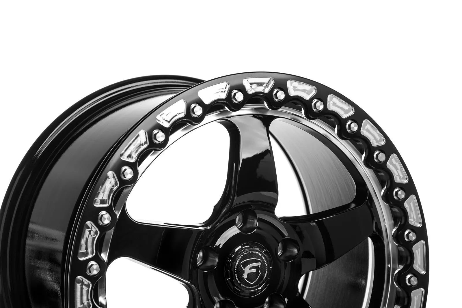 Forgestar D5 Drag Beadlock Gloss Black