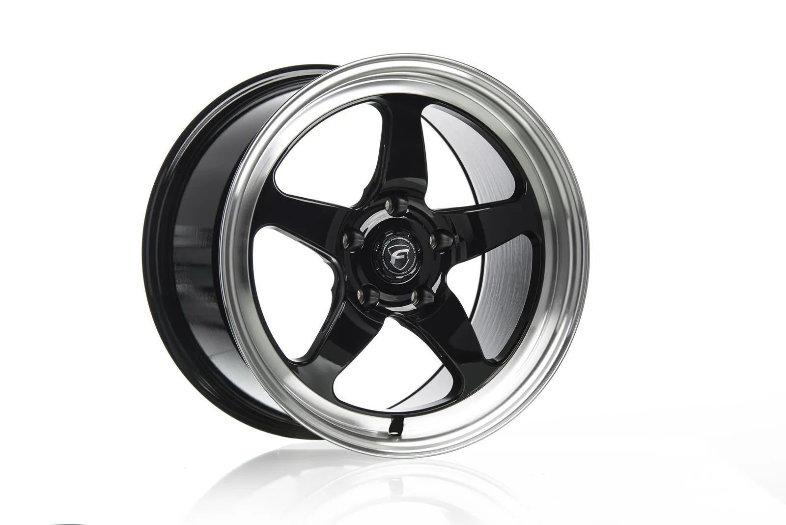 Forgestar D5 Drag Gloss Black Machined Wheels