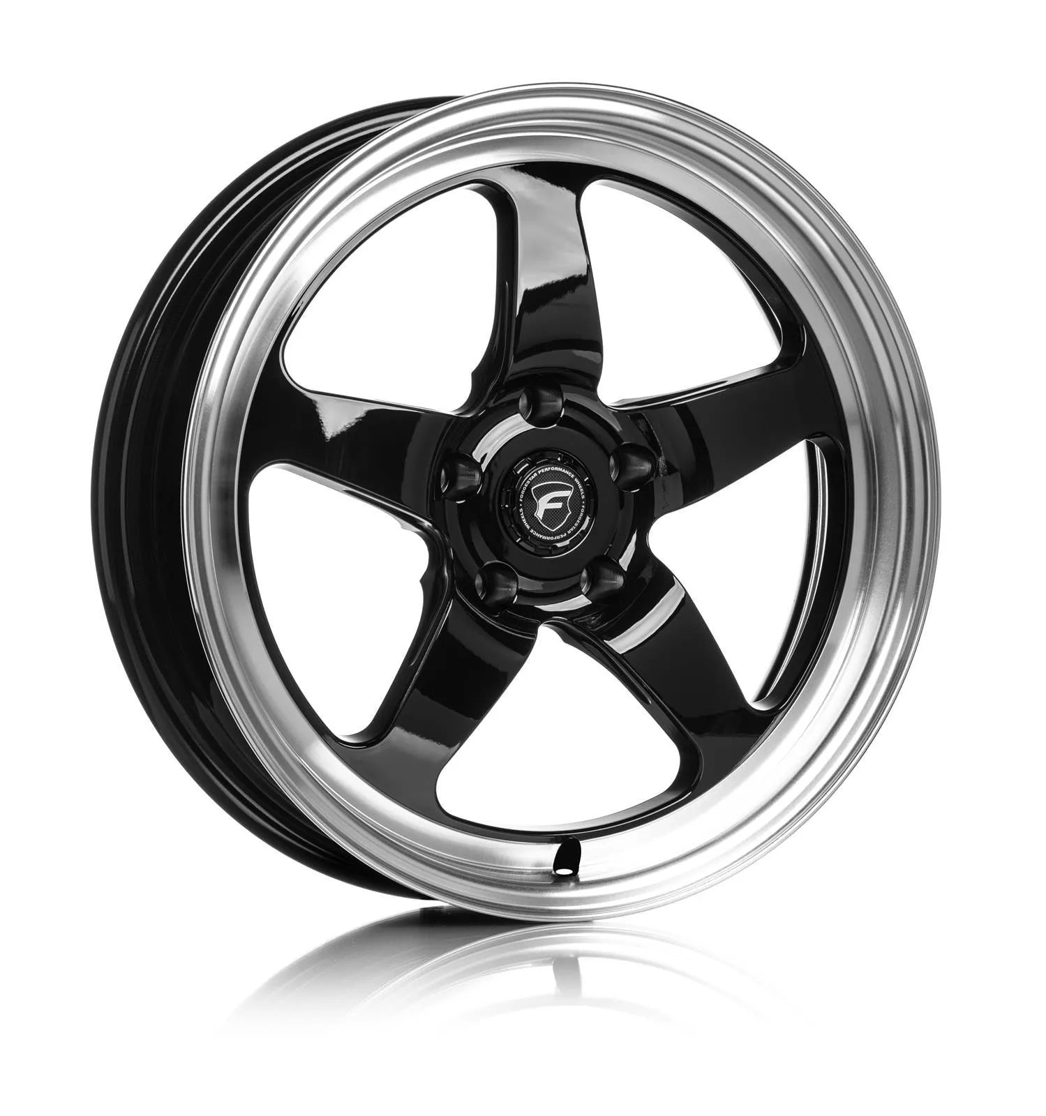 Forgestar D5 Drag Gloss Black Machined Wheels