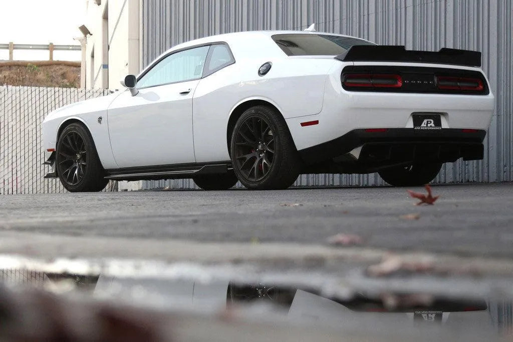 APR PERFORMANCE DODGE CHALLENGER HELLCAT SIDE ROCKER EXTENSIONS CARBON FIBER