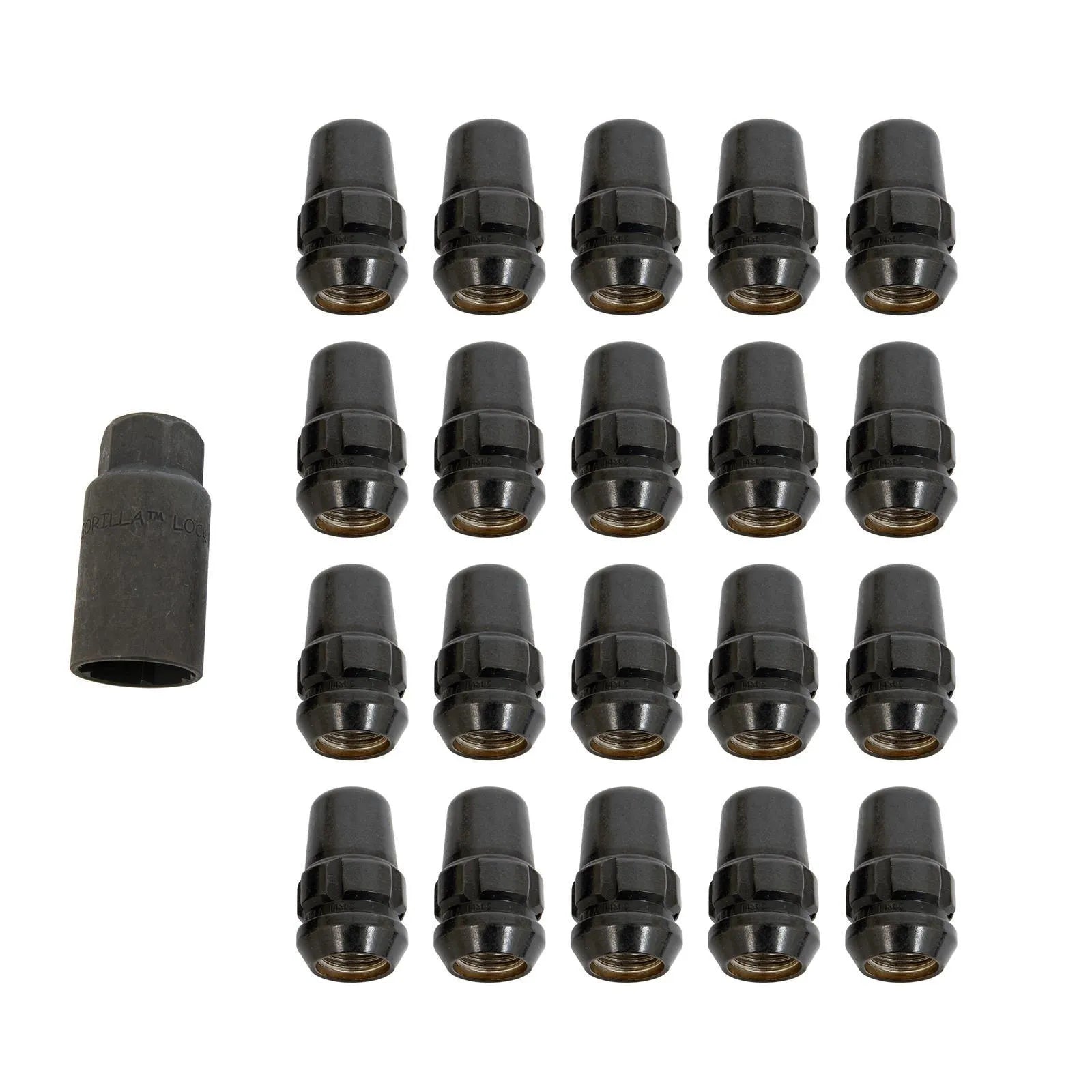 Gorilla Lug Nuts Black 2019-2025 Ram 1500 TRX & RHO