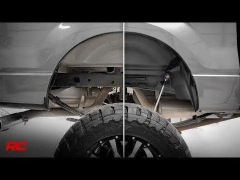 Rough Country Rear Wheel Well Liners 2019-2026 Ram 1500