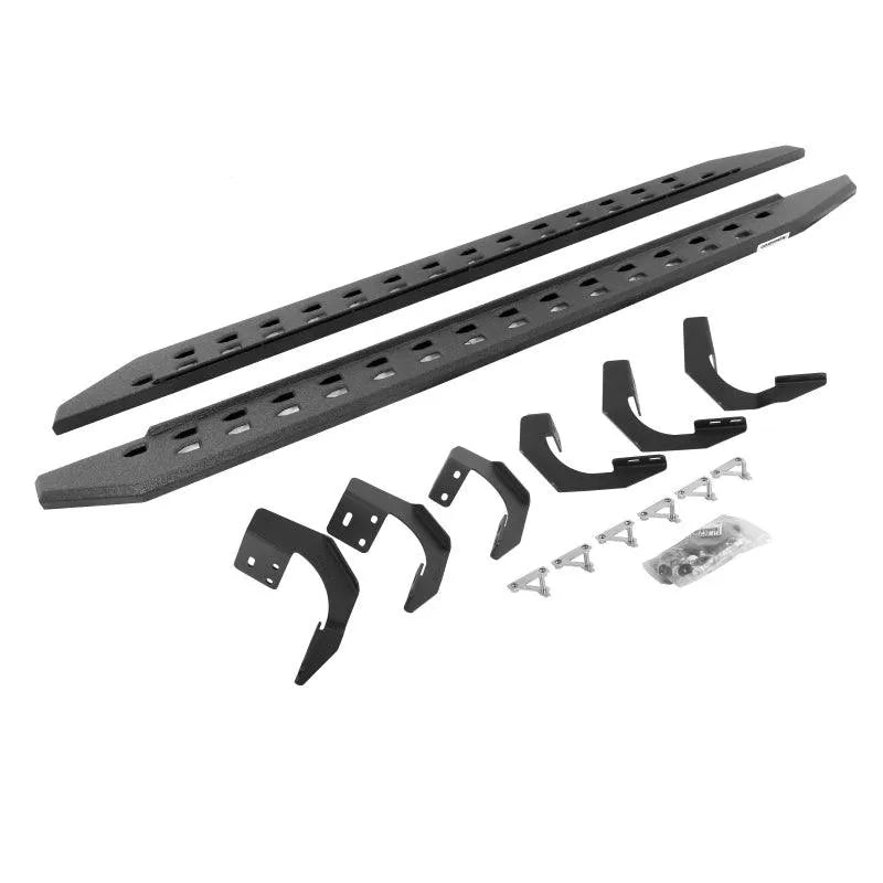 2021-2026 Ram TRX / Ram RHO Bed Liner Finish Go Rhino Slim RB20 Running Boards