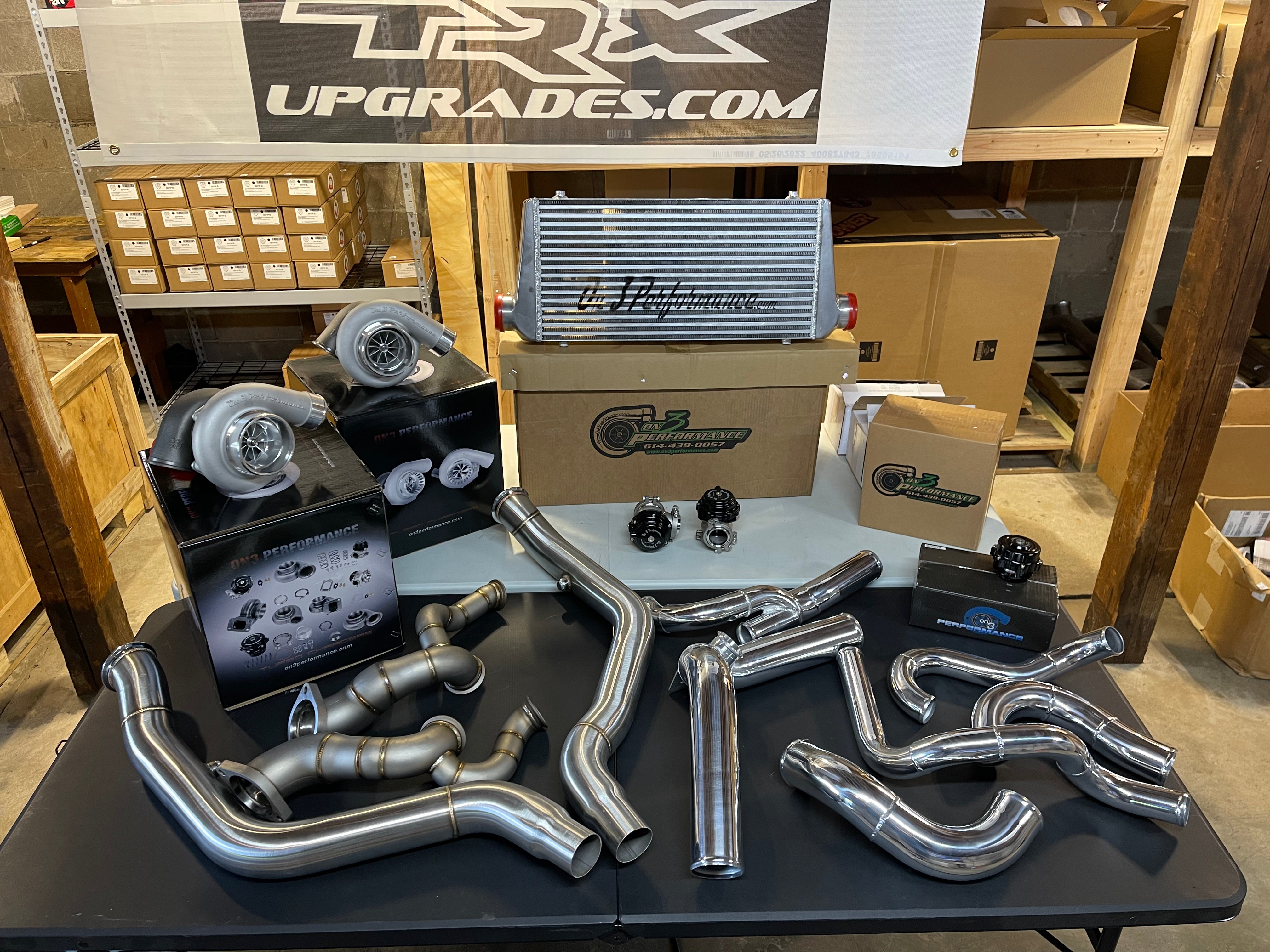 ON3 Performance Billet Turbo Kit 2006 & Up Hemi 5.7, 6.1, 6.4 Charger, Challenger & 300