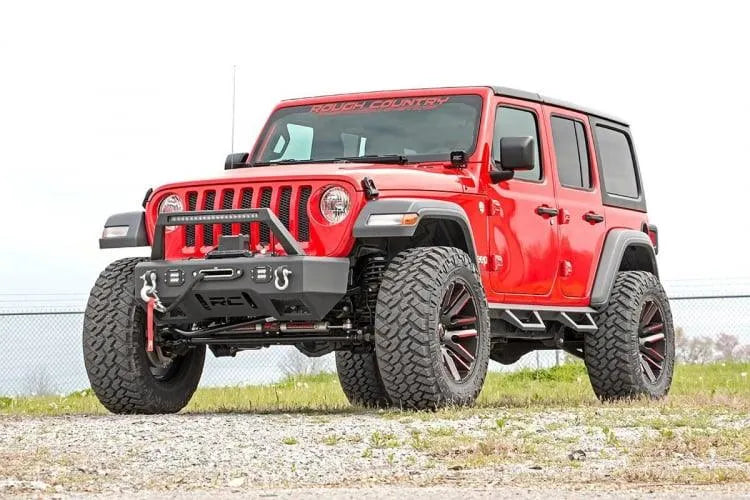 Rough Country N3 Steering Stabilizer DUAL | 2.5-8 INCH LIFT | JEEP GLADIATOR JT (20-22)/WRANGLER JL (18-23)
