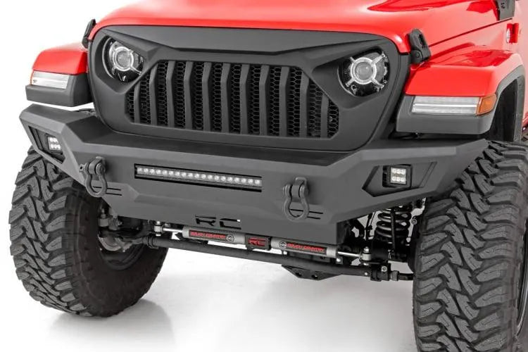 Rough Country Front Bumper W / SKID PLATE | JEEP GLADIATOR JT/WRANGLER JK & JL