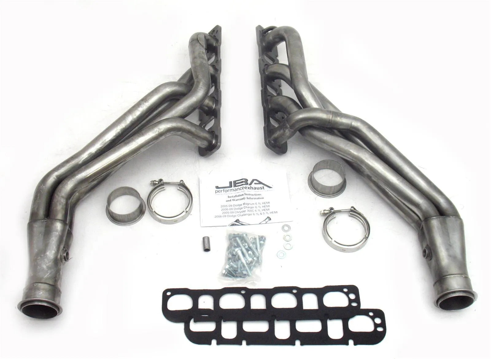 JBA Headers Competition-Ready Headers 5.7 / 6.1 / 6.4 / 6.2 2008-2023 Dodge Charger /Challenger / 300 / Magnum