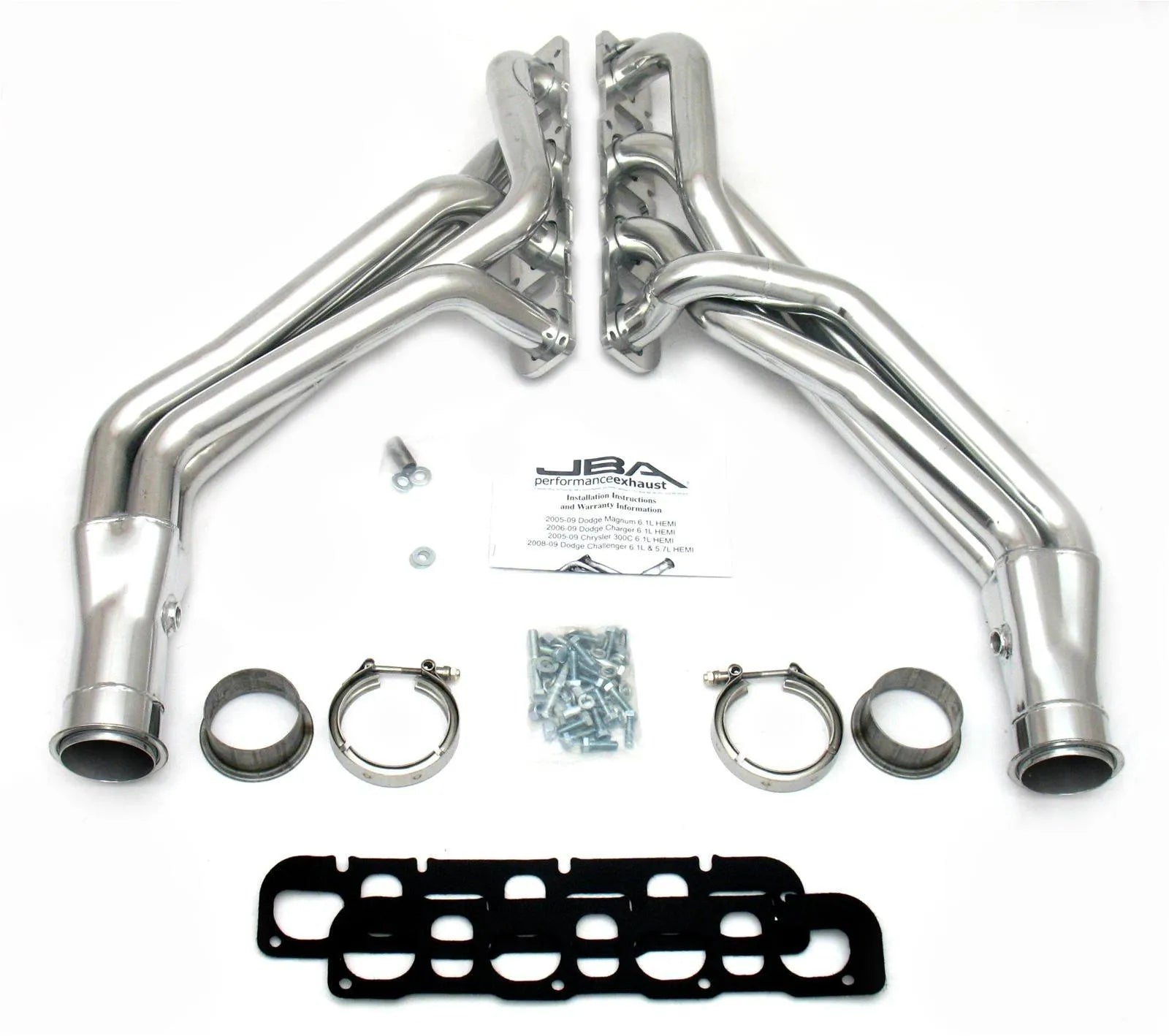 JBA Headers Competition-Ready Headers 5.7 / 6.1 / 6.4 / 6.2 2008-2023 Dodge Charger /Challenger / 300 / Magnum