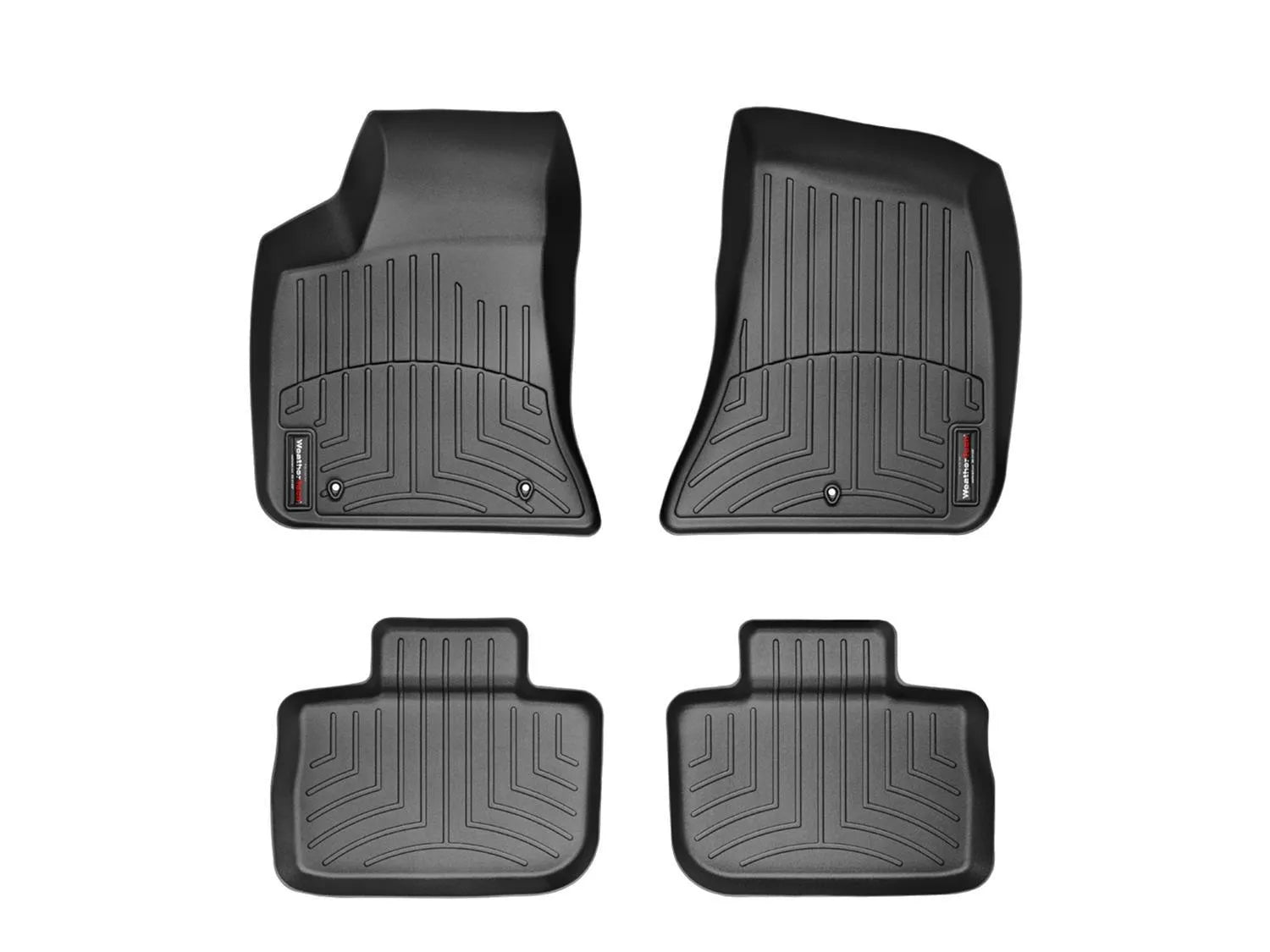 WeatherTech 11-23 Dodge Charger (RWD)/Chrysler 300 & 300C (RWD) Front FloorLiner HP - Black