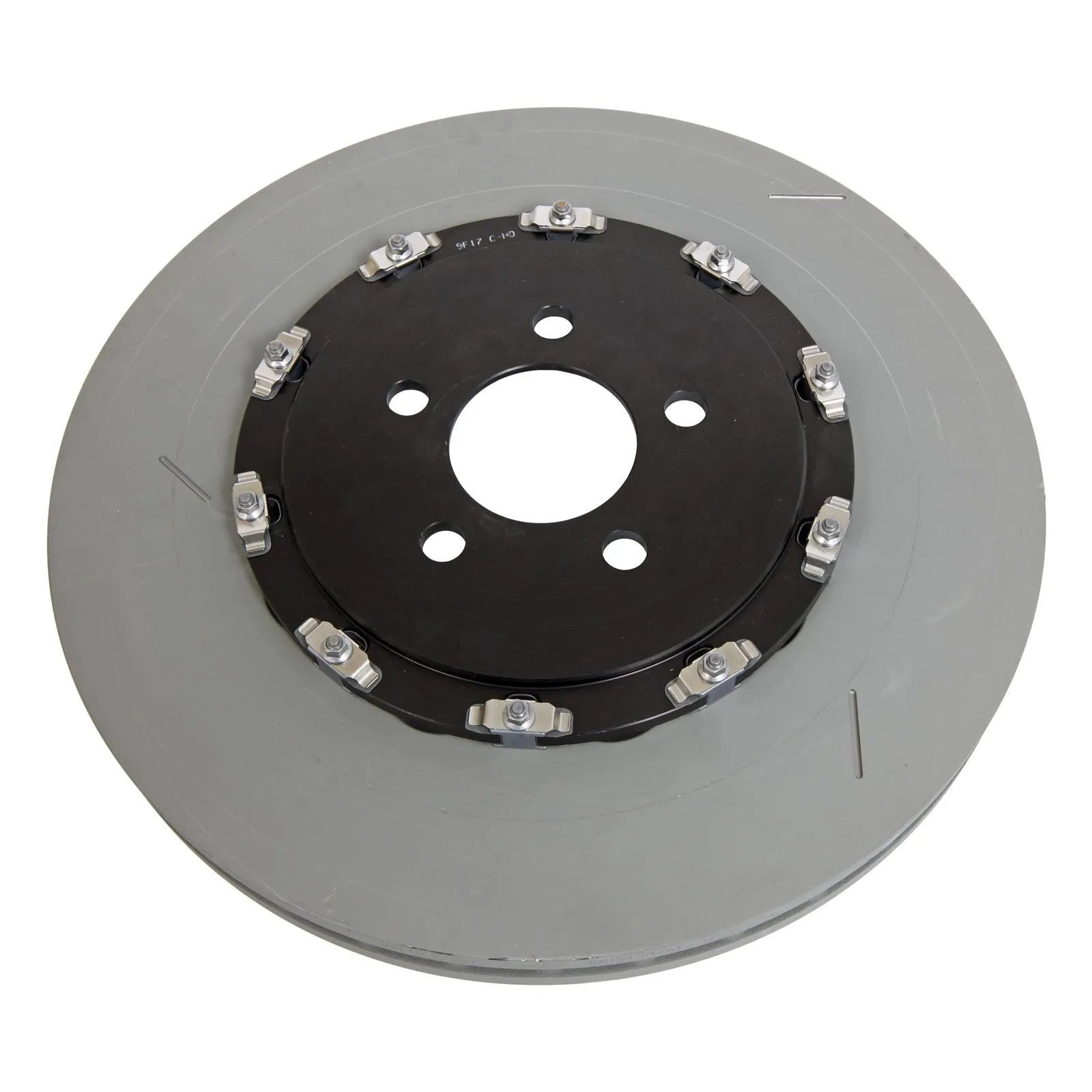 API Front Brake Rotor – Slotted – Fits 2015-2020 Dodge Charger – 16WZ17H – E-Coated