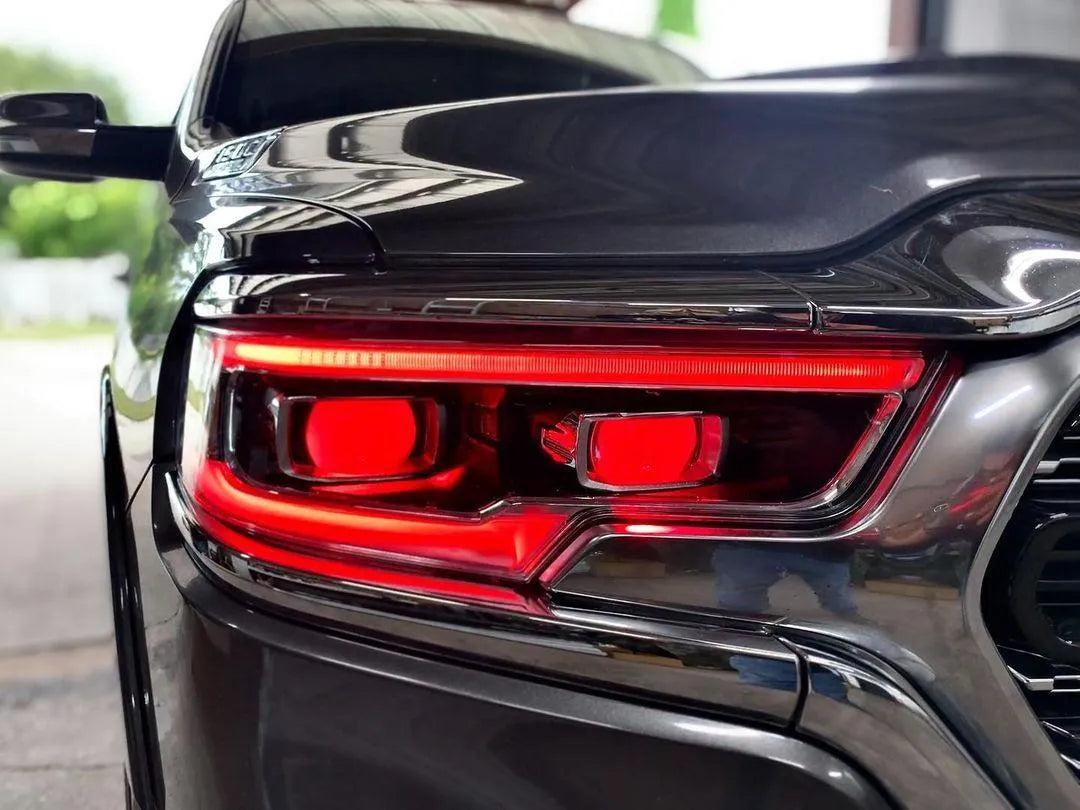 2019-2023 Ram 1500 TRX ORACLE RGBW+A Headlight DRL Upgrade Kit - LED Projector Headlights