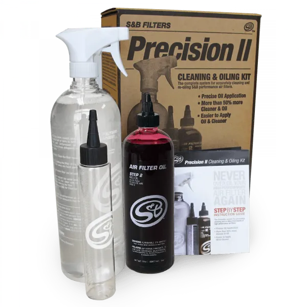 S&B Filters / JLT Intakes - Precision II Cleaning and oiling kit (RED OIL)